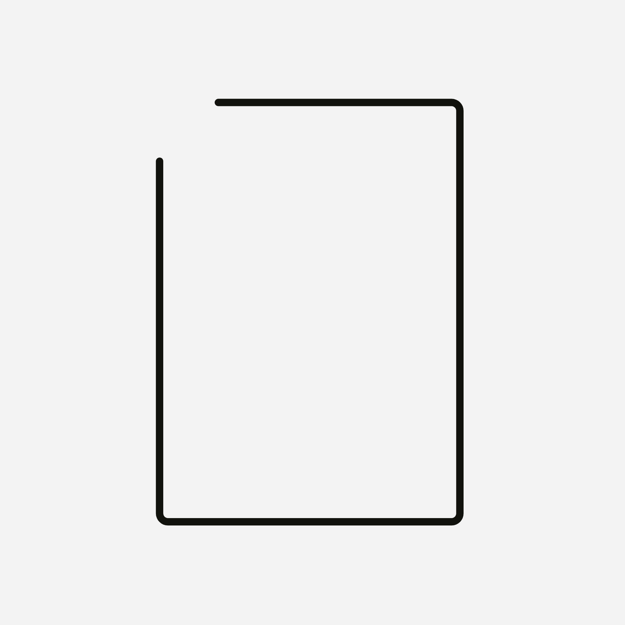 Das Icon für das Druckprodukt Flyer A5 im Hochformat von Heididruck als Strichgrafik.Jetzt A5 Flyer drucken lassen.